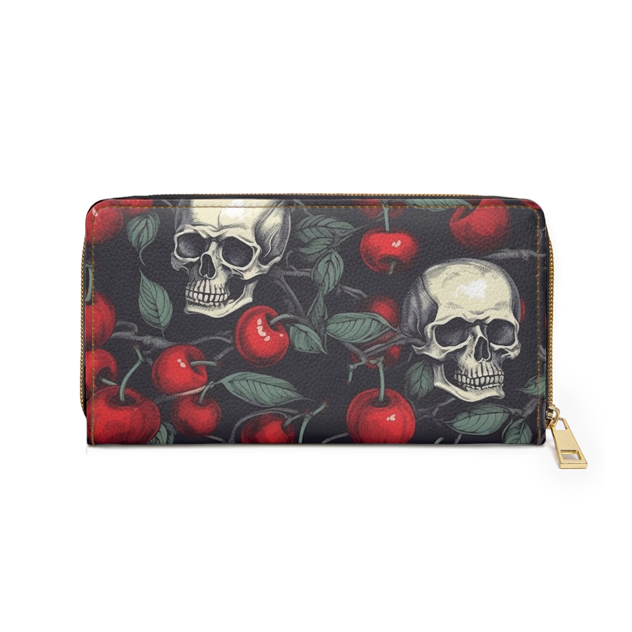 Crimson Skull Wallet