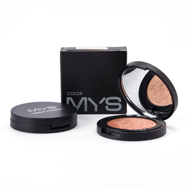 MYS Face Makeup Powder Palette: 6 Shades, Waterproof