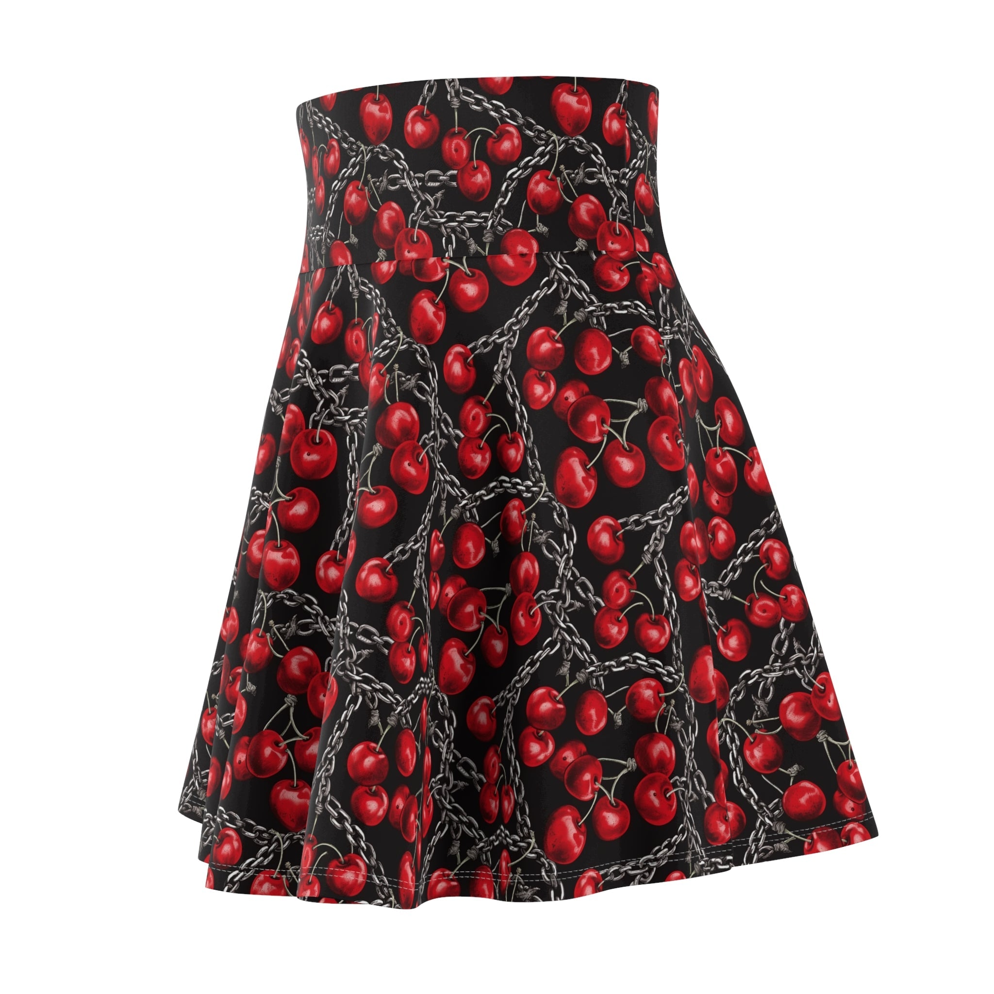 So Cherry Nice Woman's Alluringly Lush Skater Skirt