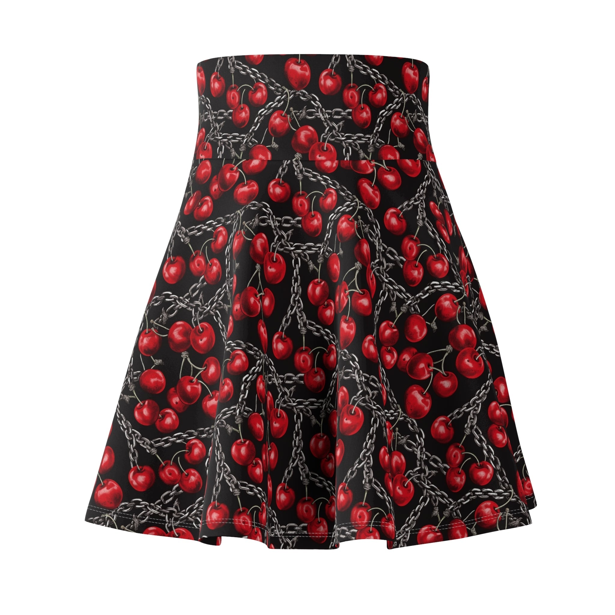 So Cherry Nice Woman's Alluringly Lush Skater Skirt