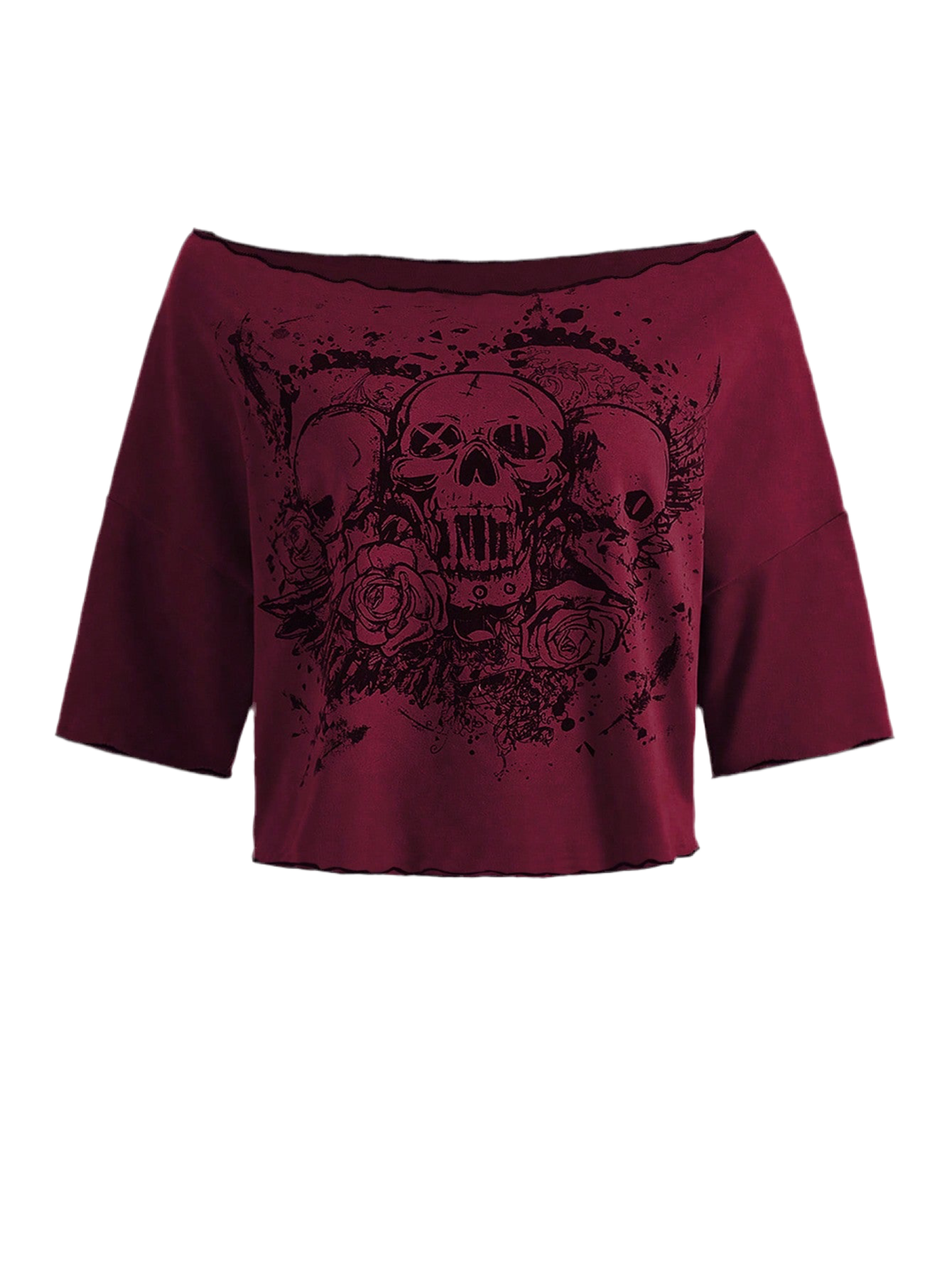 Midnight Skull Queen Blouse