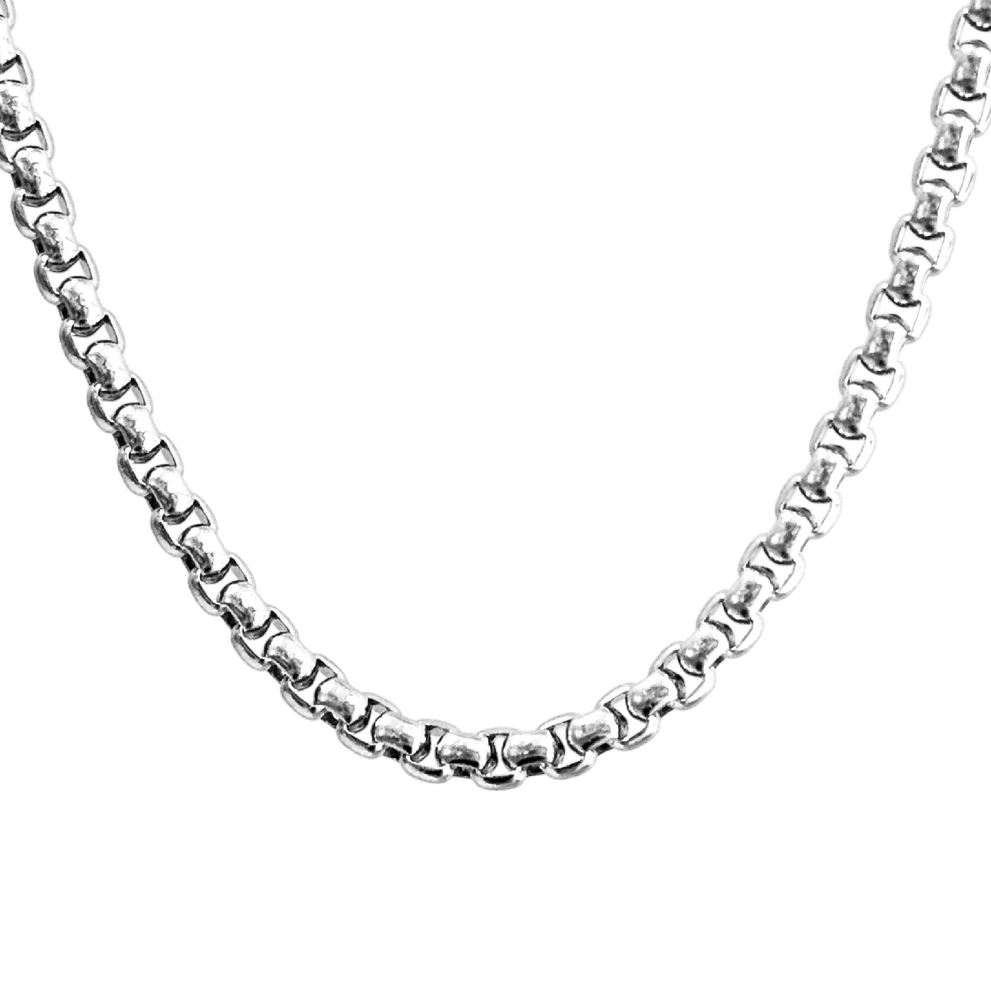 Horoscope stainless steel box chain zodiac necklace