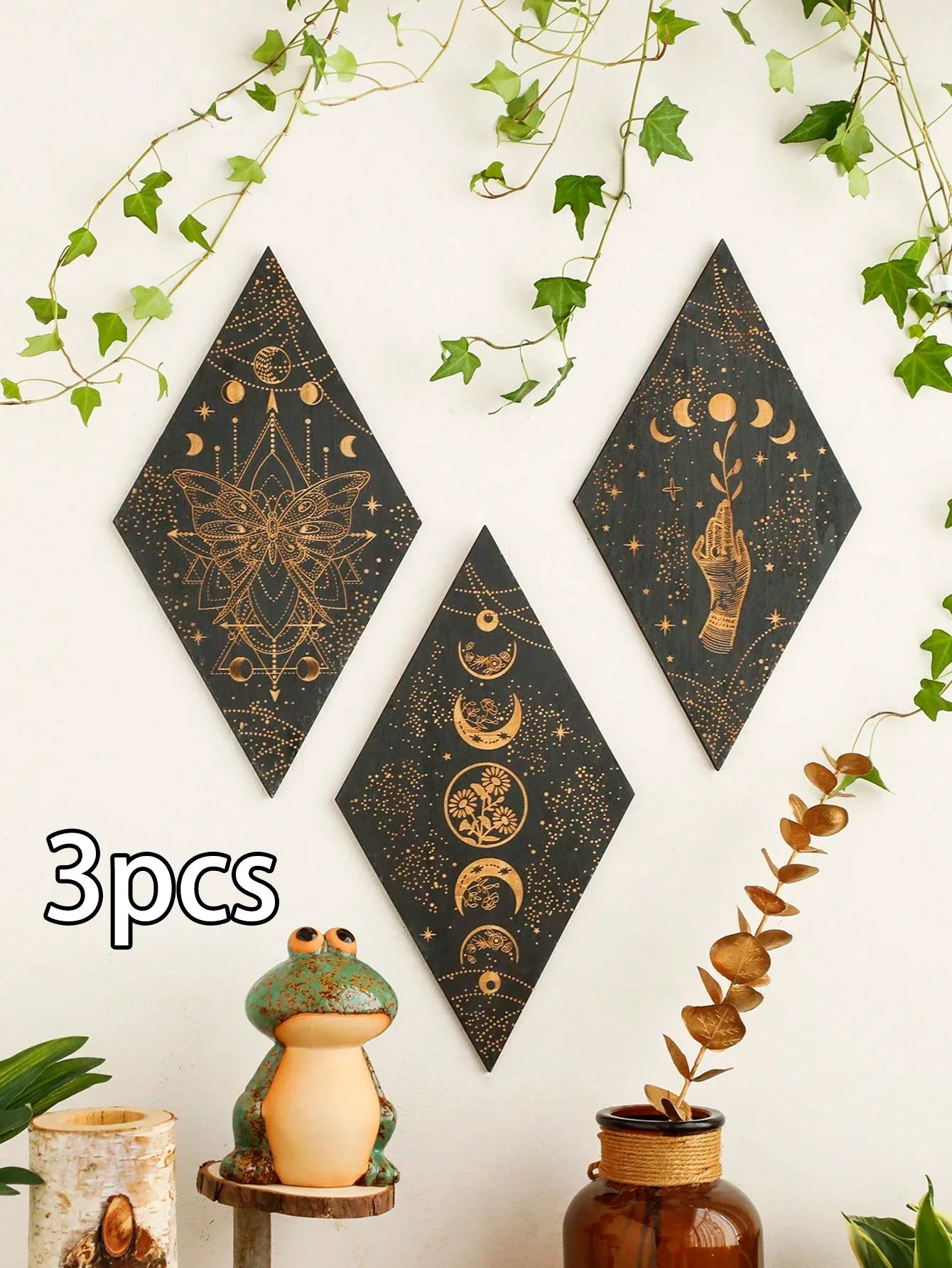 Moon Phase Wall Plaques