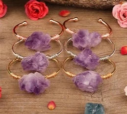 Amethyst Gold Bracelet