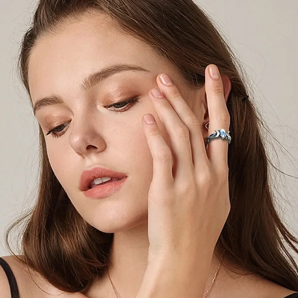 Crescent Moon Ring