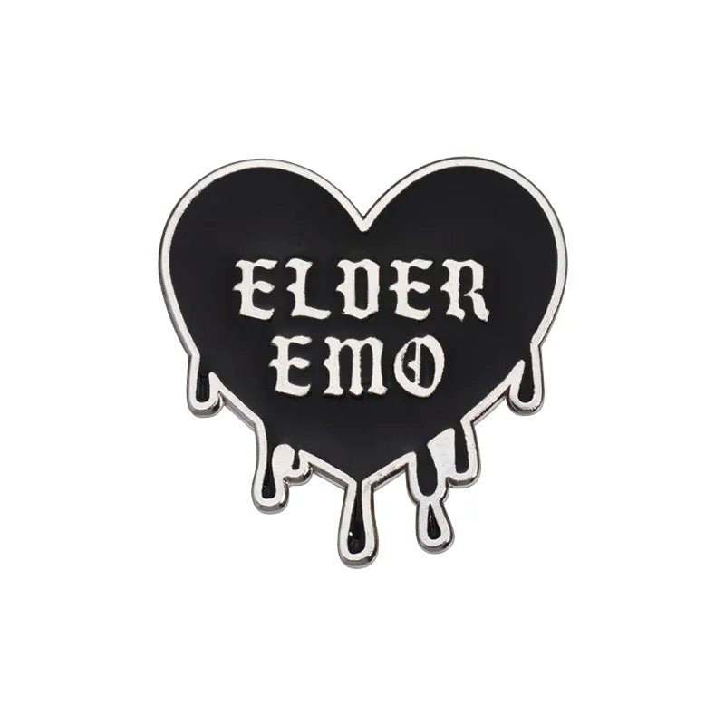 Meet Me at Midnight Heart Enamel Pin Pop Album Brooch Lapel Badge Punk Jewelry Gift