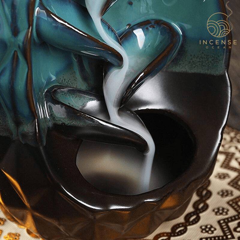 Pineapple Ceramic Incense Burner